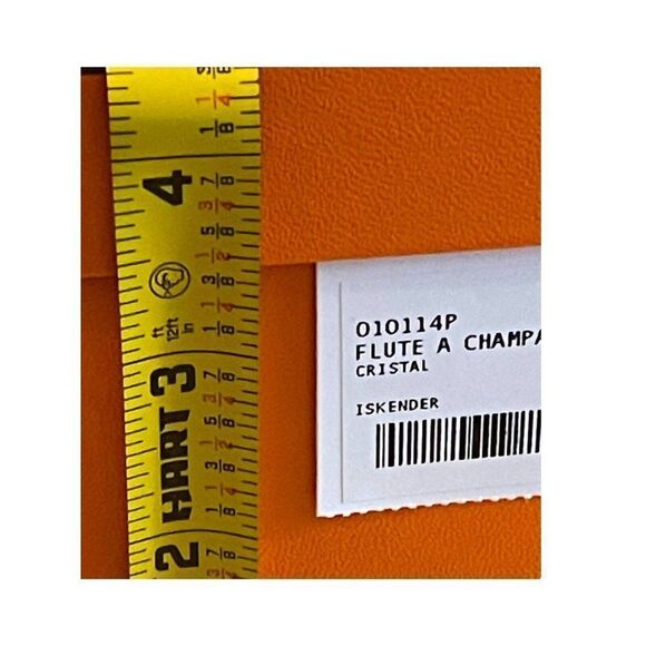 Authentic Hermes Paris Empty Box Fits Champagne Flute 9”x11”x4.5 Storage Protect - Picture 8 of 9